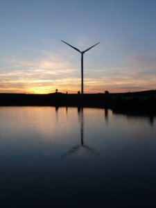 Voor anker bij Roompot buiten