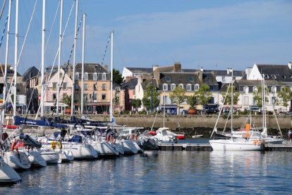 De haven van Concarneau.