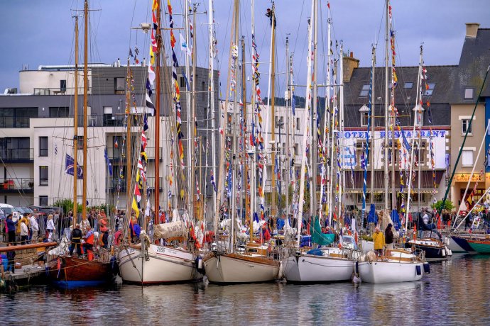 Feestelijker kan Paimpol er niet uitzien !