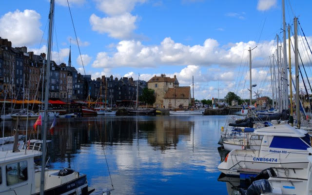 de binnenhaven van Honfleur.