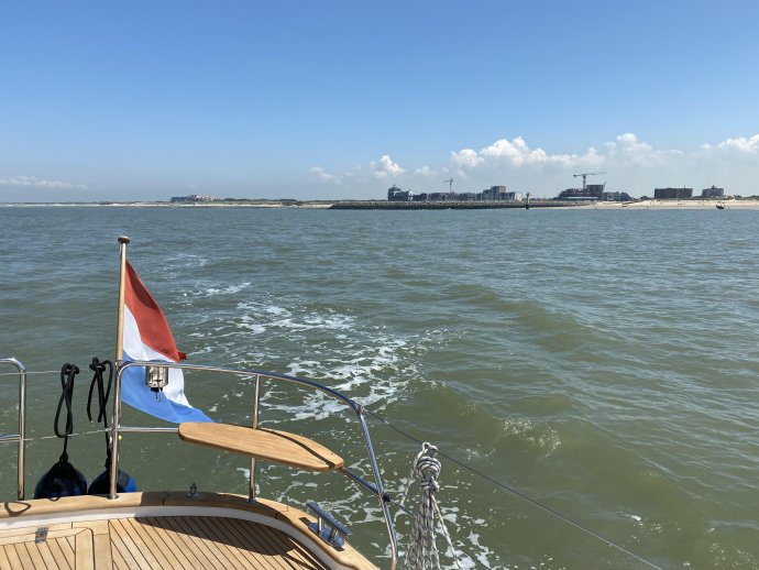 Vertrek uit Cadzand