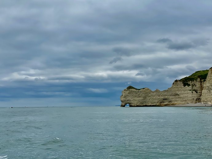 Passage Etretat, op weg naar Le Havre.
