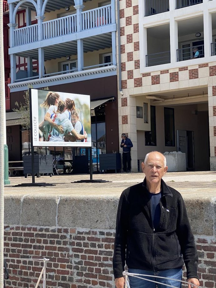Op punt van vertrek in Deauville.