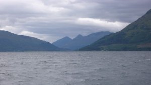 Op weg naar het Caledonian Canal