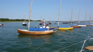Aanloop bij Lymington