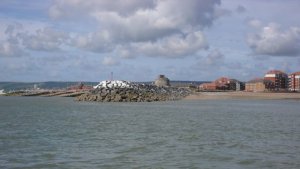 Vertrek bij Eastbourne