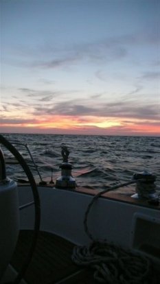 Bokkige zee voor de kop van Walcheren