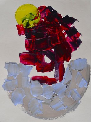 Whether my bark went down at sea.