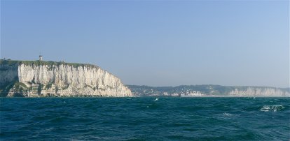 Fecamp komt in zicht.