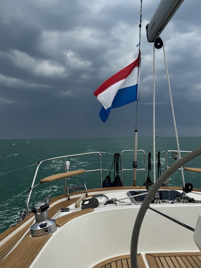 Achtervolgt door een onweersbui..